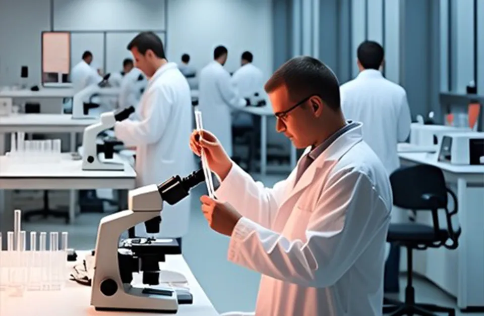 Scandium laboratory team