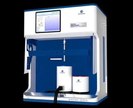 AUTOMATIC HIGH PRESSURE ADSORPTION KINETICS ANALYZER