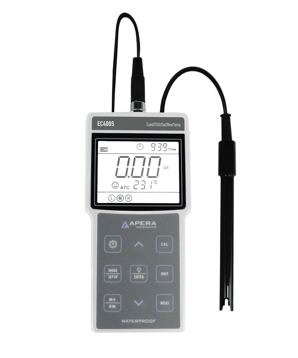 EC400S Portable Conductivity/TDS/Salinity/Resistivity Meter Kit
