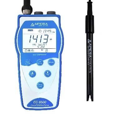 EC8500 Portable Conductivity/TDS/Salinity Meter Kit with Data Logger& USB Data Output