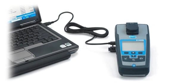 2100Q Portable Turbidimeter Kit (EPA), 0-1000 NTU, with USB and Power Module